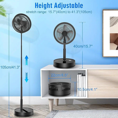 پنکه شارژی Folding Fan F9