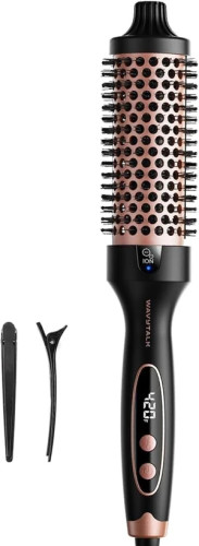 برس حرارتی یونی WAVYTALK مدل 196 با روکش سرامیک تورمالین و نمایشگر LED