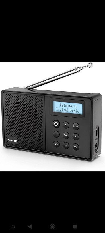 رادیو دیجیتال قابل حمل WOVTE DAB+/FM Digital
