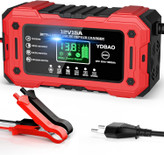 شارژر باتری خودرو YDBAO 15A 12V | پشتیبانی از LiFePO4، AGM و GEL
