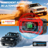 شارژر باتری خودرو YDBAO 15A 12V | پشتیبانی از LiFePO4، AGM و GEL