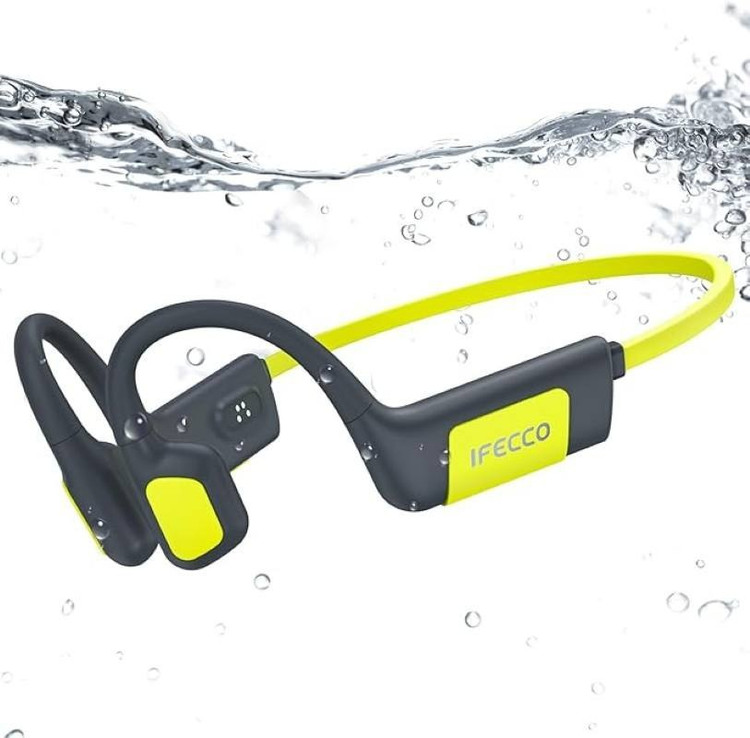 هدفون هدایت استخوانی IFECCO X7 مخصوص شنا | ضد آب IP68 با حافظه ۳۲ گیگابایت