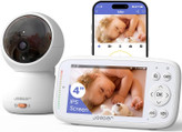 بیبی مانیتور هوشمند 1080P با صفحه نمایش 4 اینچی | چرخش 360 درجه و اتصال WiFi