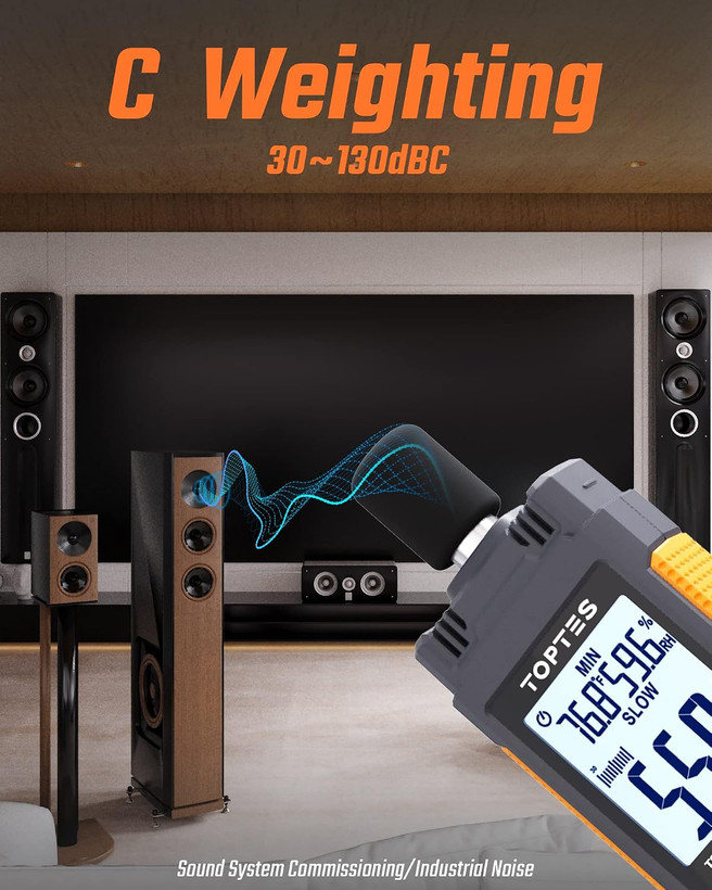 صدا سنج-دسیبلسنج TopTes مدل TS-501B