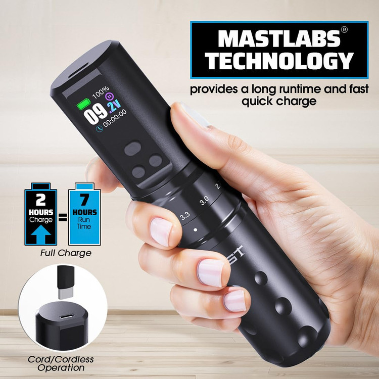 خرید دستگاه تاتو وایرلس Mast Fold2 Pro