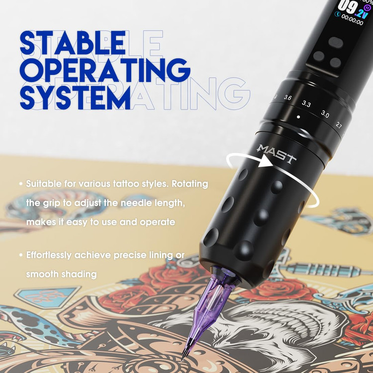 خرید دستگاه تاتو وایرلس Mast Fold2 Pro