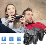 ایستگاه شارژ دسته PS4 برند OIVO - دارای تراشه ارتقایافته با قابلیت شارژ ۱.۸ ساعته